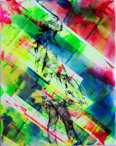 PyB - Danseuse - Peinture originale 2
