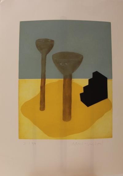 Albert MERZ - Suite de mai I - aquatinte 2