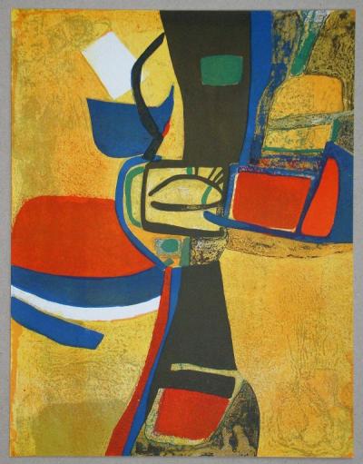 Maurice ESTEVE - Corne à licou, 1968 - Lithographie originale 2