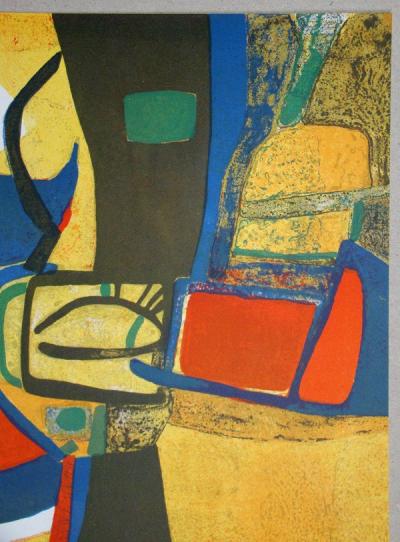 Maurice ESTEVE - Corne à licou, 1968 - Lithographie originale 2