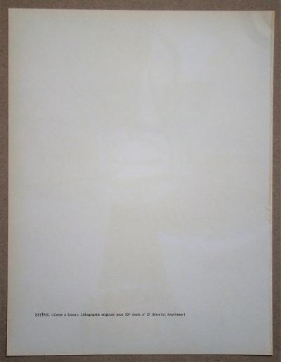 Maurice ESTEVE - Corne à licou, 1968 - Lithographie originale 2