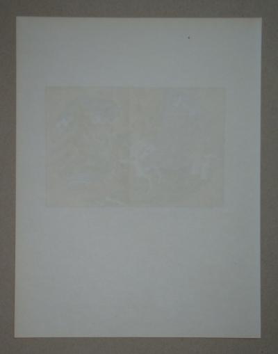 Vassily KANDINSKY - Berge / Montagnes, 1913 - Gravure sur bois originale 2