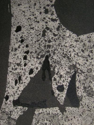 Joan MIRO (d’après) - Personnage dans la nuit, 1967 - Lithographie au pochoir 2
