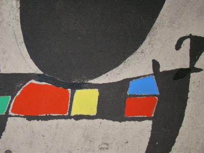 JOAN MIRO (d’après) - Femme dans la Nuit - 1967 2