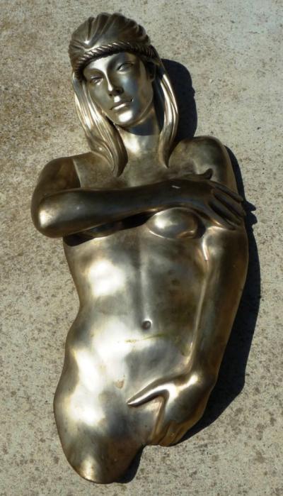 Christian MASS ( 92 cm /15 kg )-Sculpture-Bronze-Erotic-Sexe-Nue-Femme-Signée 2