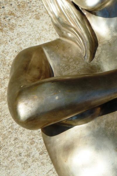 Christian MASS ( 92 cm /15 kg )-Sculpture-Bronze-Erotic-Sexe-Nue-Femme-Signée 2