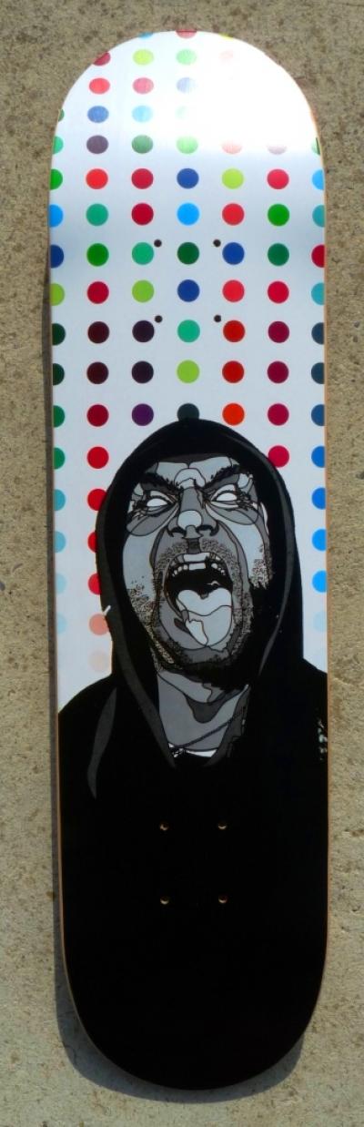 David Flores(signé) & Damien Hirst -