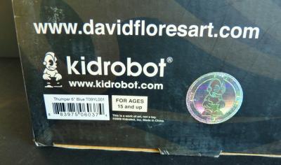 David Flores & Kidrobot & Disney -Figurine-Pop Art-Street Art- 2009 - Rare!! 2