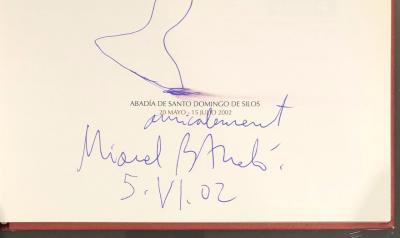 Miquel BARCELO - Dessin signé, daté et dédicacé par l’artiste - 2002 - Unique 2