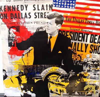Devin Miles - JFK - Aluminium Brossé 2