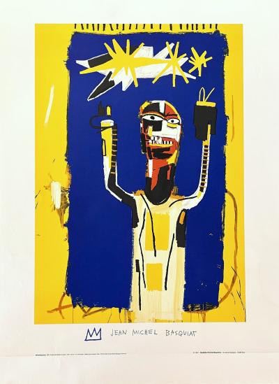 Jean-Michel BASQUIAT (d’après) - Welcoming Jeers, 1997 - Lithographie 2