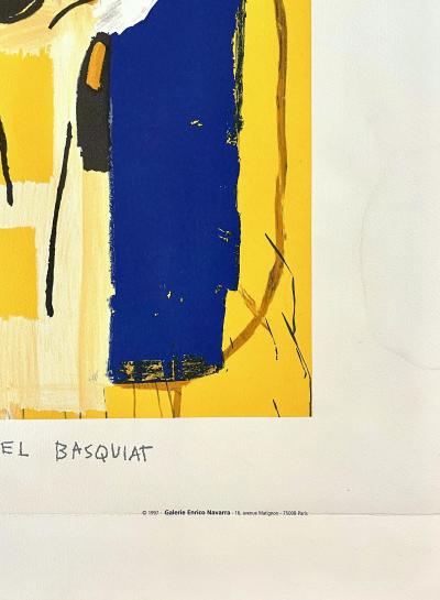 Jean-Michel BASQUIAT (d’après) - Welcoming Jeers, 1997 - Lithographie 2