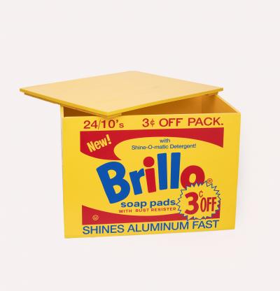 Andy Warhol (d’après)  Brillo Box Yellow, 2018 2