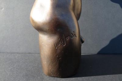 Luis Jorda - Sculpture - Bronze sur Résine - Certificat - Signée - CA 2000 2