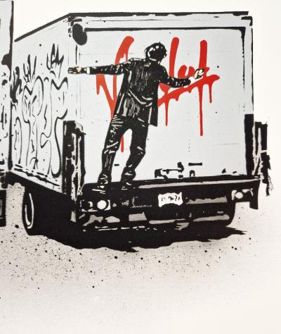 Nick WALKER - Truck Prow - Sérigraphie signée au crayon 2