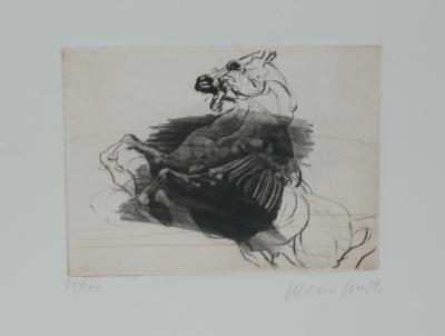 Claude Weisbuch - Untitled - Hand signed etching 2