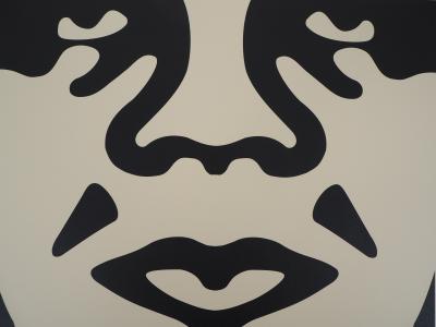 Shepard FAIREY : Le visage III  - Sérigraphie signée 2