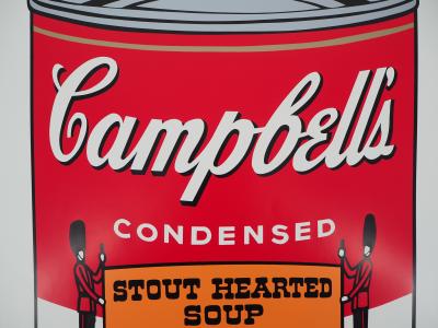 Andy WARHOL (d’après) : Campbell’s soup - Stout Hearted Soup, Sérigraphie 2