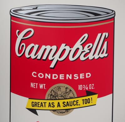 Andy WARHOL (d’après) : Campbell’s soup - Cheddar Cheese Soup - Sérigraphie 2