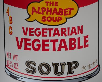 Andy WARHOL (d’après) : Campbell’s soup - The Alphabet Soup, Sérigraphie 2