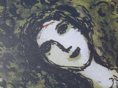 Marc CHAGALL (d’après) - Paris / Romeo et Juliette - Lithographie signée , Edition limitée 2