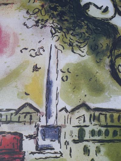Marc CHAGALL : Paris / Romeo et Juliette - Lithographie signée 2