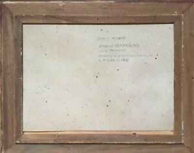 Ernest HOORICKX - Les bords de l’Escaut, vers 1890 - Huile sur papier signée 2