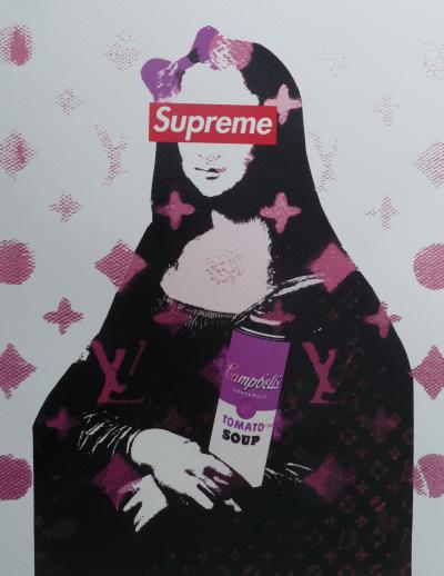 Death NYC - Mona Lisa supreme - Sérigraphie originale numérotée et signée - 2