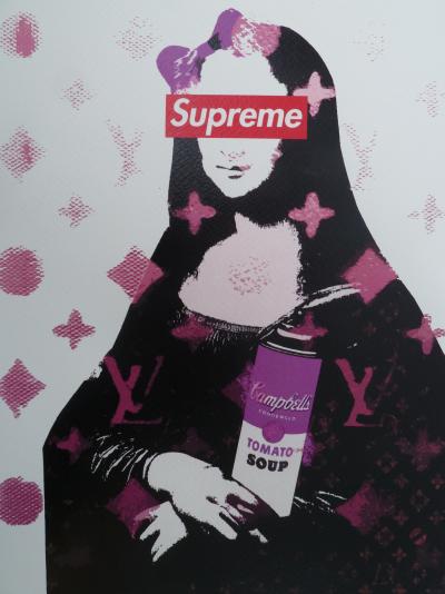 Death NYC - Mona Lisa supreme - Sérigraphie originale numérotée et signée - 2
