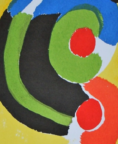 Sonia DELAUNAY - Danseuse Espagnole, 1969 - Original lithograph 2