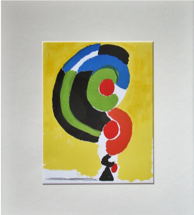 Sonia DELAUNAY - Danseuse Espagnole, 1969 - Original lithograph 2