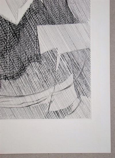 Jacques VILLON - Personnage, 1951 - Eau-forte originale signée 2