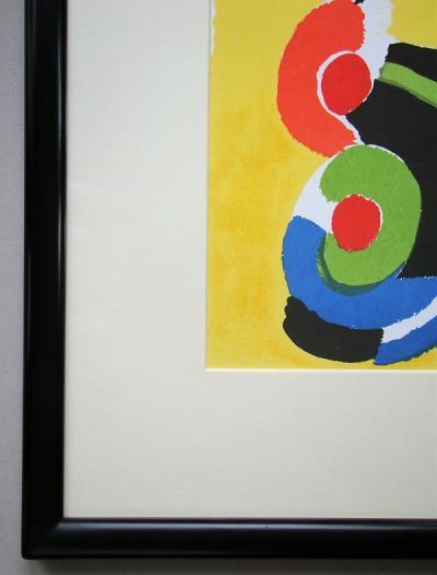 Sonia DELAUNAY - Danseuse Espagnole, 1969 - Original lithograph 2