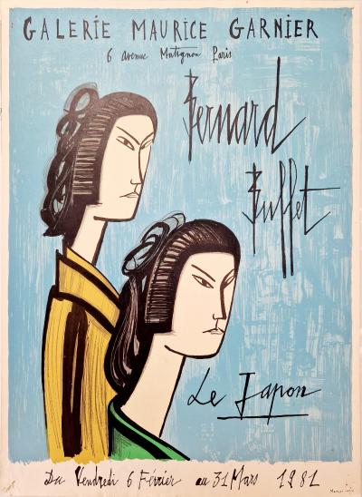 Bernard Buffet (d'après) - Le Japon - Affiche originale 2