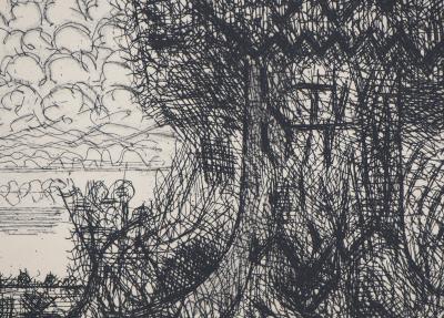 Marcel GROMAIRE : Un arbre - Gravure originale signée 2
