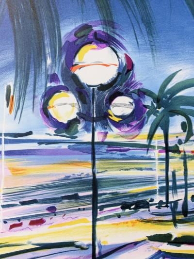 Pierre BELLIER : NICE Le Negresco - Lithographie originale signée au crayon 2