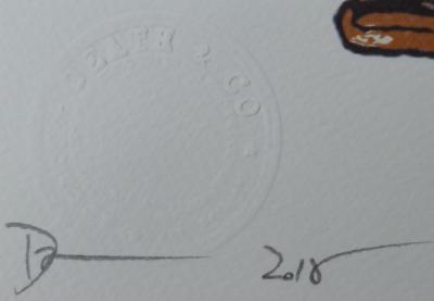 Death NYC -  Soopy Louis Vuitton Baseball   - Sérigraphie originale signée - 2