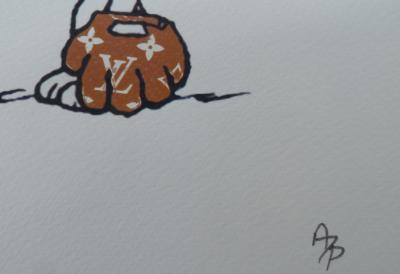 Death NYC -  Soopy Louis Vuitton Baseball   - Sérigraphie originale signée - 2