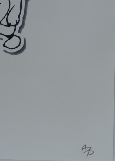 Death NYC - Snoopy  Kiss - Sérigraphie originale signée - 2