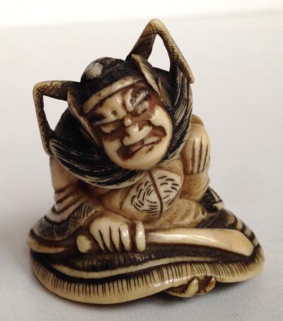 Netsuke en corne de cerf, Japon, Epoque EDO (1603-1868) 2