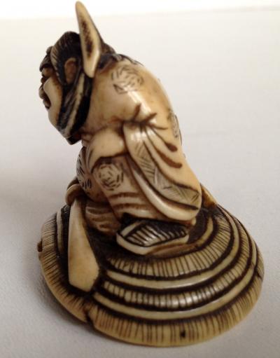 Netsuke en corne de cerf, Japon, Epoque EDO (1603-1868) 2