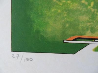 PIerre SORLIER - Le Violon - LITHOGRAPHIE originale signée au crayon  - 100ex + certificat 2