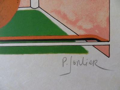 PIerre SORLIER - Le Violon - LITHOGRAPHIE originale signée au crayon  - 100ex + certificat 2