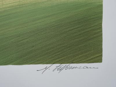 Maurice FILLONNEAU : Le Golfeur,  Lithographie originale signée, 250 ex 2