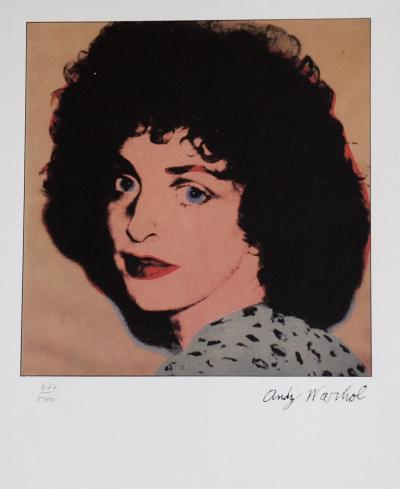 Andy Warhol - Barbara Heiser - Lithographie 2