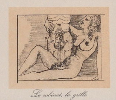 Salvador DALI - Erotic metamorphosis XVII - Offset print 2