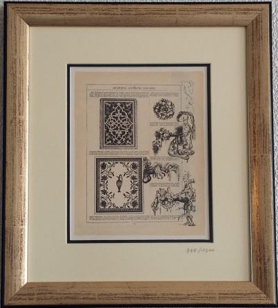 Salvador DALI - Erotic metamorphosis IX - Offset print 2