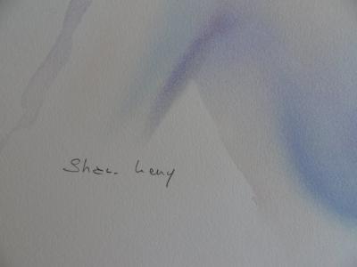 Shan MERRY :- Le baiser  -Lithographie signée au crayon 2