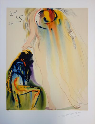 Salvador DALI : Promesse d’Adelaide - Lithographie originale signée 2