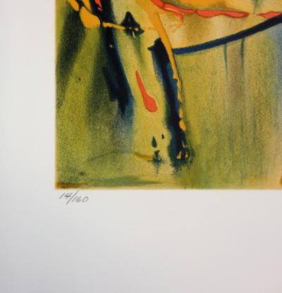 Salvador DALI : Promesse d’Adelaide - Lithographie originale signée 2